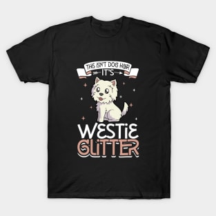 Westie glitter T-Shirt